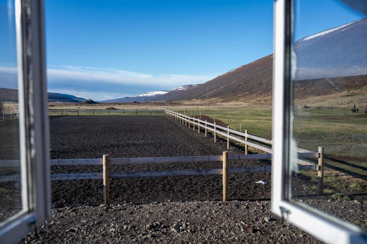 Sandhaugar Guesthouse Kiðagil Kültér fotó